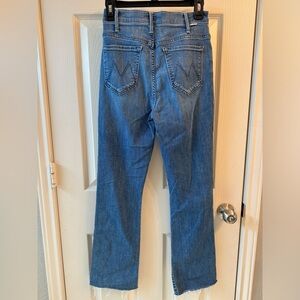 MOTHER The Hustler Ankle Fray size 27